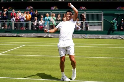 Ryan Peniston reels off straight-sets win on Wimbledon debut