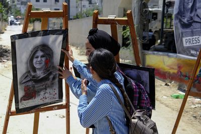 UK service honours slain reporter Shireen Abu Akleh’s life, work