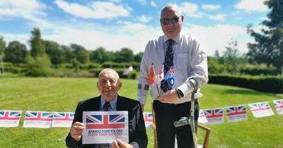 Veterans commemorate Armed Forces Week