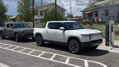 Rivian Launches First Rivian Adventure Network DC Chargers