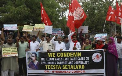 BJP slams Opposition for protesting Teesta, Zubair arrests