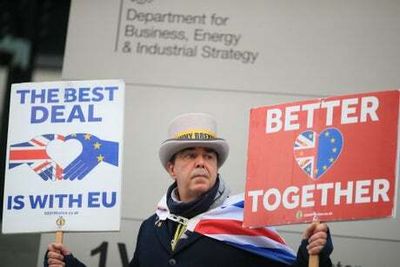 Police seize ‘Stop Brexit Man’s’ speaker outside parliament as new protest law introduced