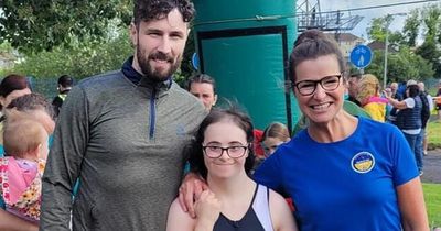 Mum's pride as daughter with Down Syndrome completes first triathlon