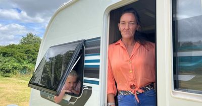 Gypsy mum-of-5 in caravan at Nottingham park says 'we are not witches'