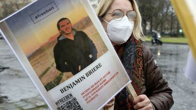 Iran appeals court confirms 8-year sentence for jailed Frenchman Benjamin Brière, lawyer says