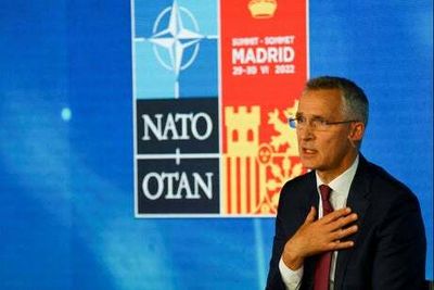 Nato chief Jens Stoltenberg says high costs from Russian sanctions are ‘price we have to pay for freedom’