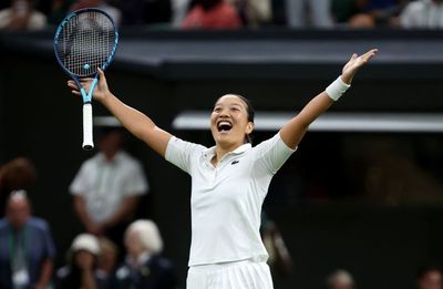 Serena Williams beaten by Harmony Tan in late-night thriller on Centre Court