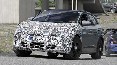 Production Cupra Tavascan Spied Disguised As A VW ID.4