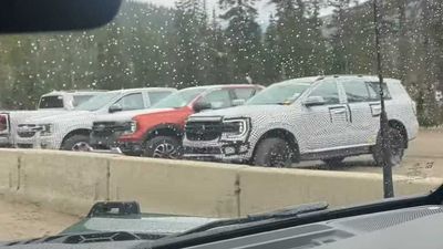 2023 Ford Everest Spied Testing In The US