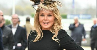 Carol Vorderman spends time in 'dream home' with celebrity friend