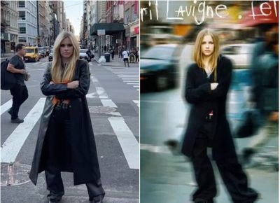 Avril Lavigne recreates Let Go album cover on TikTok for 20th anniversary