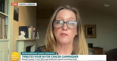 GMB highlights bowel cancer symptoms as tributes pour in for Deborah James
