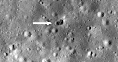 NASA baffled as spacecraft of unknown origin leaves mystery double crater on moon