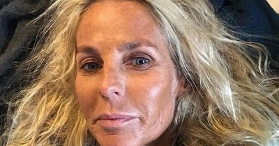 Ulrika Jonsson strips completely naked to sunbathe in the garden in defiant snap