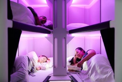 Air New Zealand is launching bunk beds for economy passengers