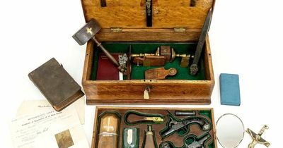 19th Century vampire slayer's kit up for sale and could fetch £3,000