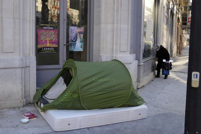 Housing shortage blamed for tripled homeless population in France