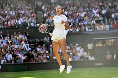 ‘She’s going to go all the way’: Fans line up for Emma Raducanu on Wimbledon day three