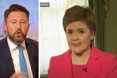 'Can you listen to me?': Watch Nicola Sturgeon react to BBC host's bizarre questions