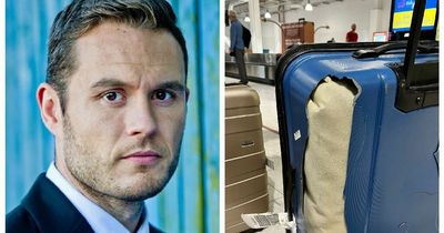 River City star Jordan Young blasts TUI after luggage damaged like it was thrown to 'great white shark'