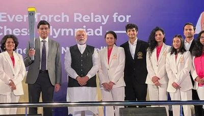 Historic Chess Olympiad torch relay covers over 20 cities across India