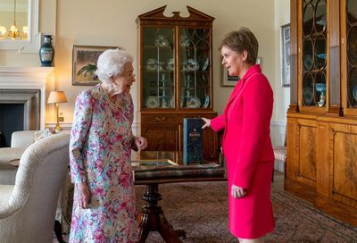 Queen Elizabeth meets Sturgeon after new push for independence vote