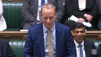 ‘I feel soiled’ says MP who witnessed Dominic Raab winking at Angela Rayner