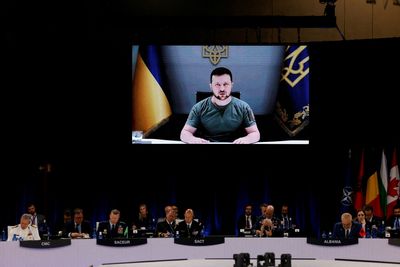 NATO summit: Zelenskyy pushes for modern artillery, funds