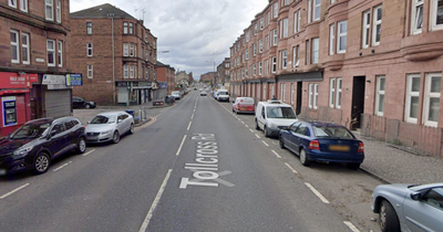 Glasgow east end tenement flat blaze sees woman rushed to hospital