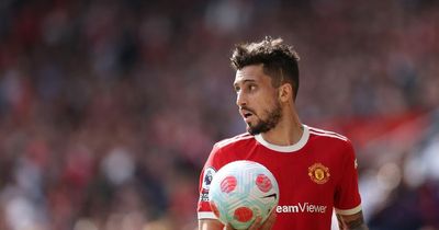 Alex Telles has dropped a hint on his future as Manchester United close in on Tyrell Malacia