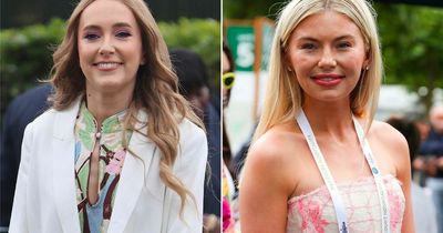 Wimbledon day three: Rose Ayling-Ellis and Georgia Toffolo lead glamour at Centre Court