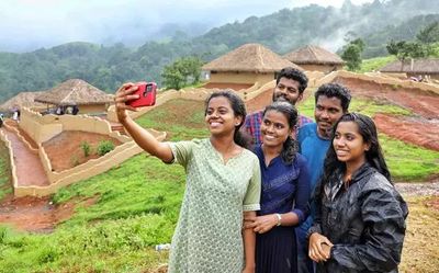 ‘En Uru’ tribal heritage village in Wayanad draws tourists in hordes