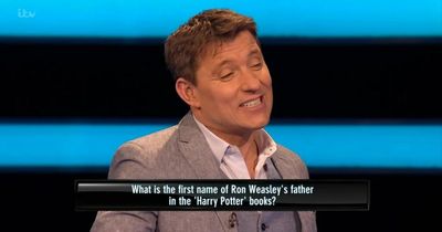 Clueless Tipping Point contestant gives wrong answer and says Ron Weasley's dad is... Ben