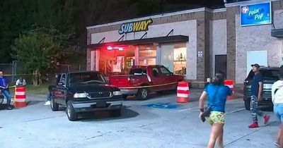 Subway worker pushed son, 5, to safety before shooting over 'too much mayo' on sandwich