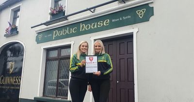 Winners of Tyrone’s Favourite Pub thank local community for support