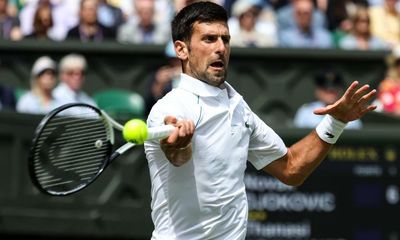 ‘He’s a wall’: Novak Djokovic shuts out Thanasi Kokkinakis at Wimbledon