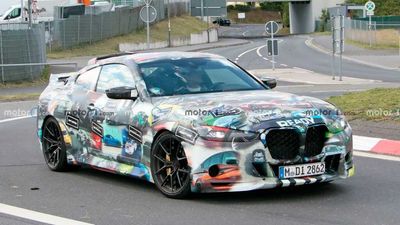 BMW 3.0 CSL Hommage Spy Shots Capture Coupe That’ll Debut This Year