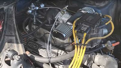 Old Ford Maverick V8 With Lawn Mower Carb Takes On Hot Rod Power Tour