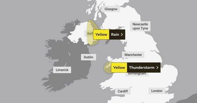 Severe weather warnings declared as lightning strikes and flooding is forecast