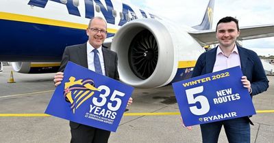 Ryanair adds fifth aircraft and new winter routes at Birmingham Airport