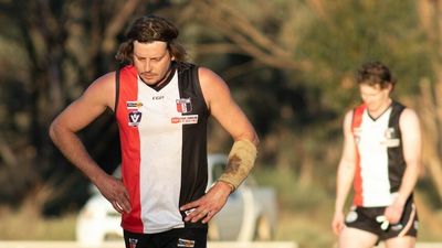 Country footballer Brad Congress finds kicking 24 goals in one game little cause for celebration