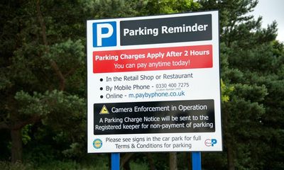 I was fined £100 for charging my car at a motorway service station