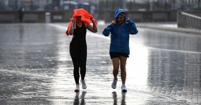 Liverpool thunderstorms and hail as unsettled weather continues