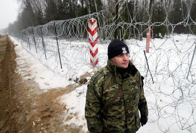 Poland completes Belarus border wall to keep migrants out