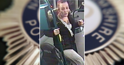 Police release CCTV image after woman hit over head with bottle on bus