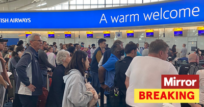 Heathrow 'total chaos' as flights cancelled over 'too many passengers' at airport