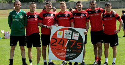 Former Dalbeattie Star players' charity football challenge raises more than