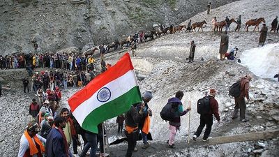 J&K: Holy 'Yatra' begins to Amarnath Shrine today