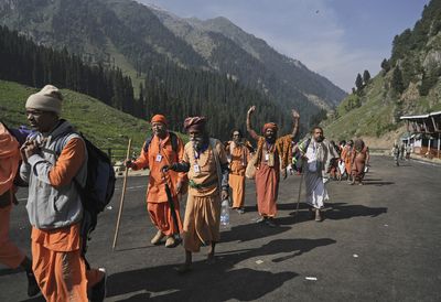 Amarnath Yatra pilgrimage begins amid heavy security in Kashmir