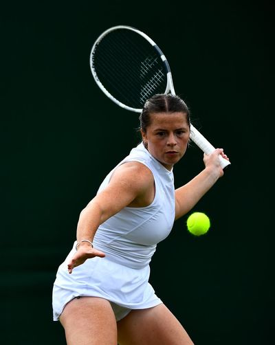 Sarah Beth Grey makes Wimbledon return four months after heart surgery